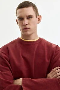 Loose-Fit Long-Sleeved Shirt