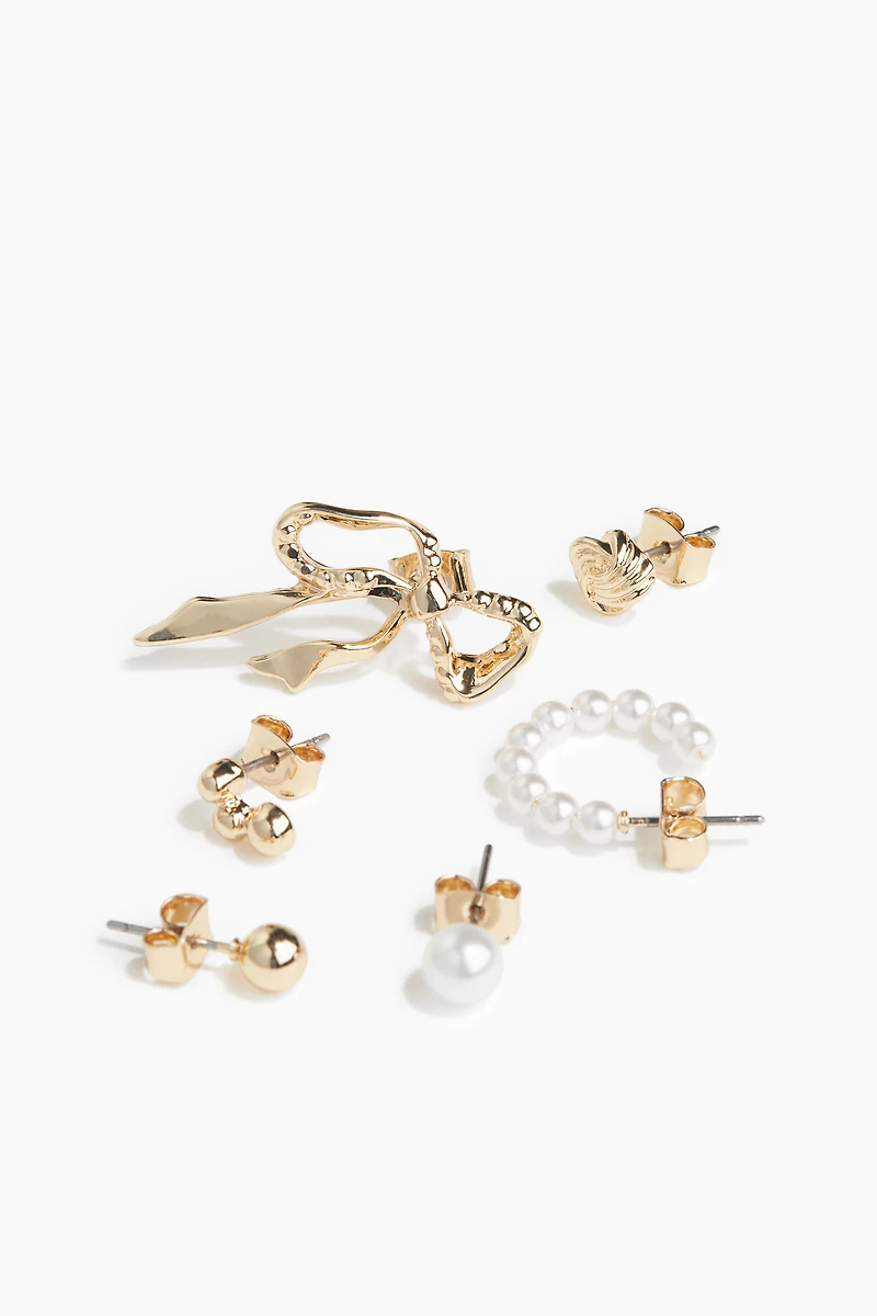 6 Pairs Earrings