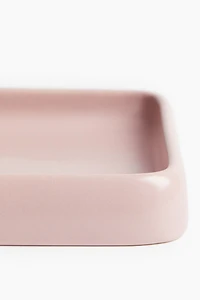 Porte-savon en grès cérame