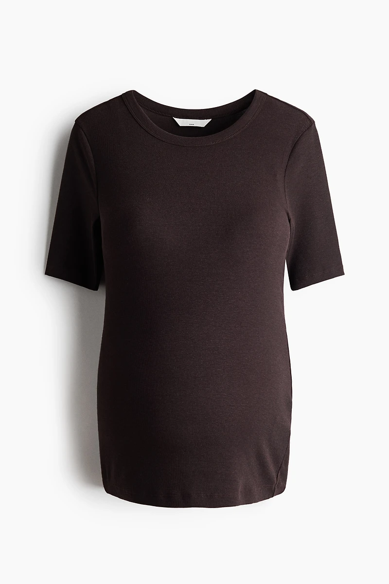 MAMA Ribbed T-Shirt