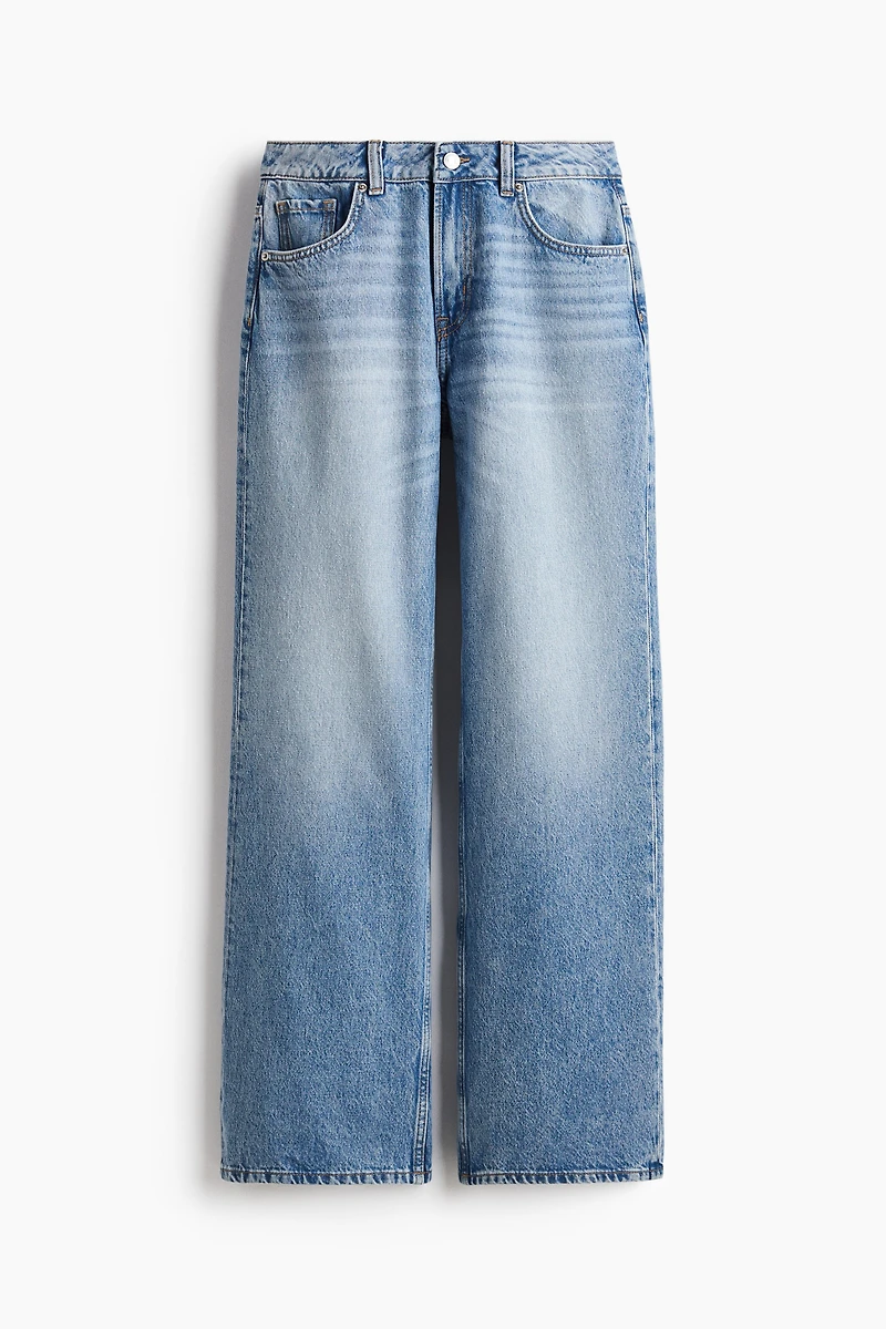 Bleecker High Rise Wide Leg Jeans
