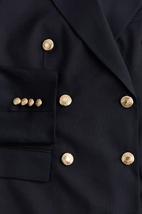 Blazer à fermeture croisée