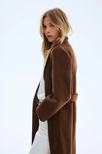 Handmade Wool-Blend Coat