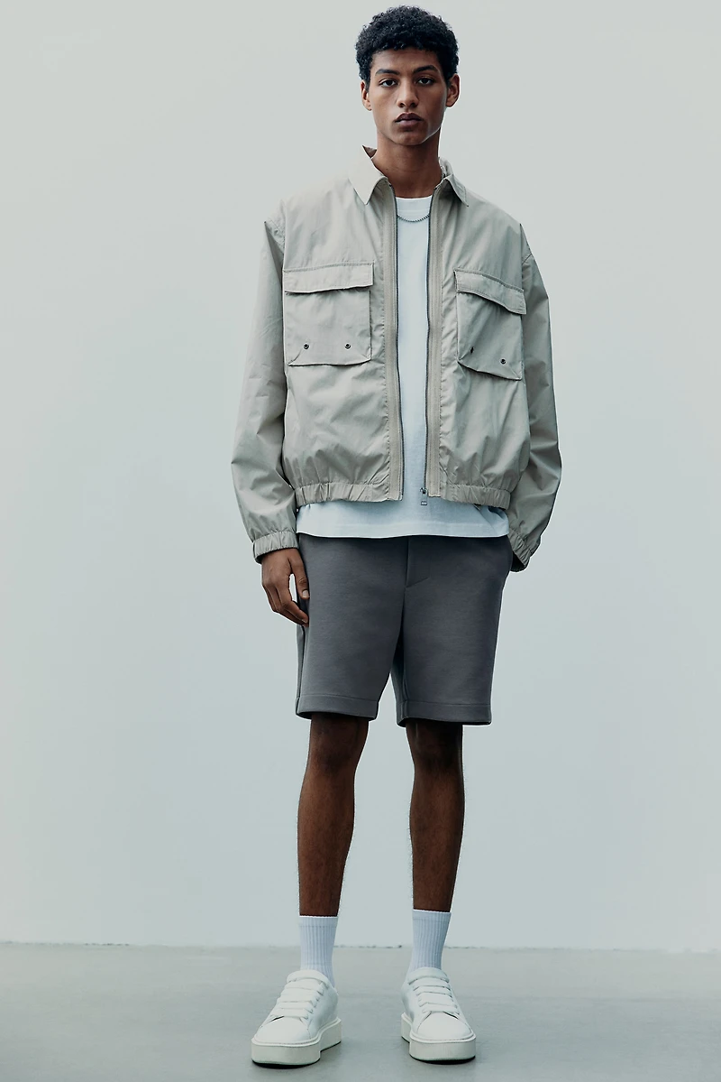 Loose Fit Utility Jacket