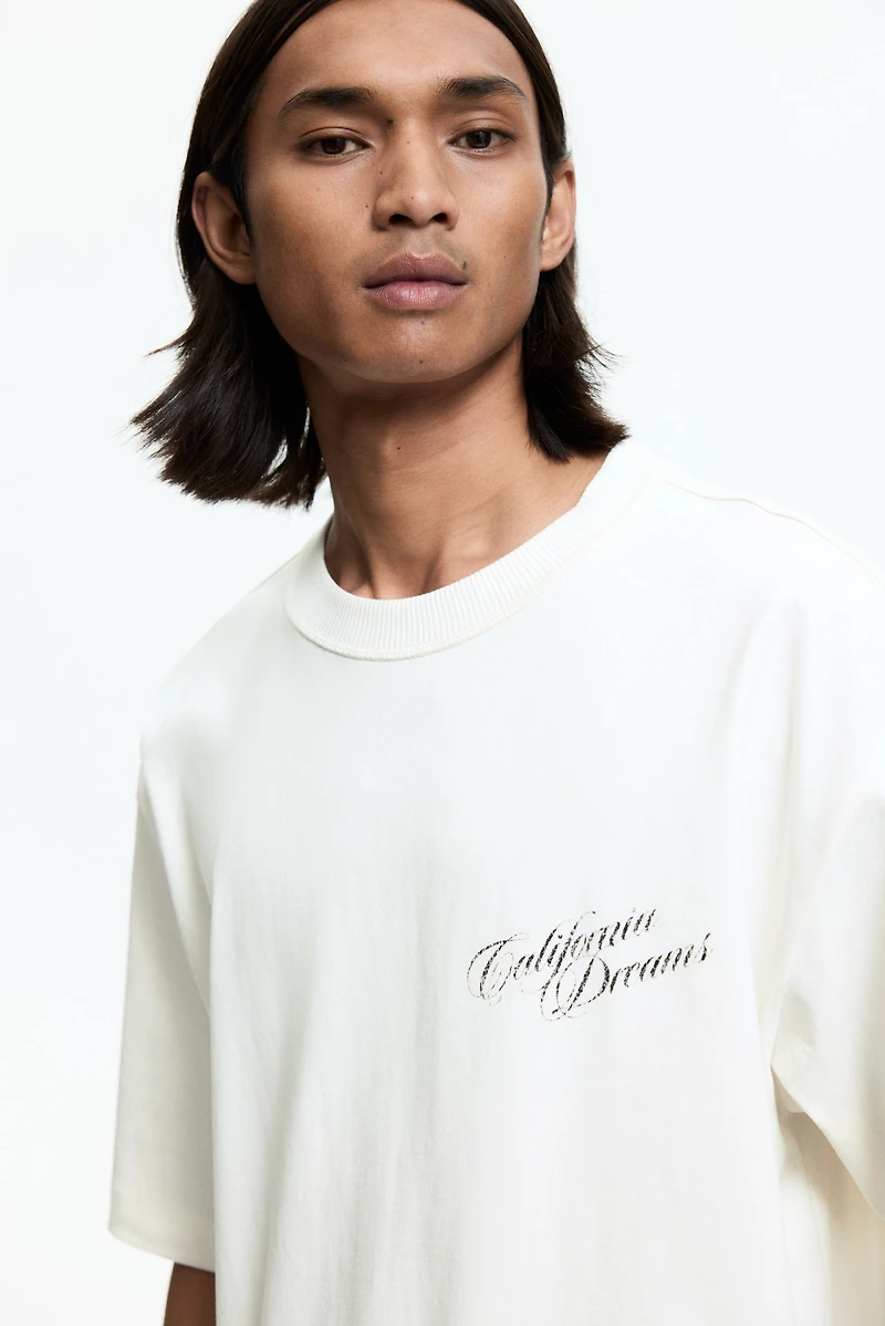 Loose-Fit Printed T-Shirt