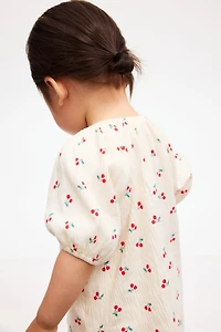 2-piece crinkled jersey set