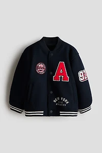 Blouson de baseball à motifs