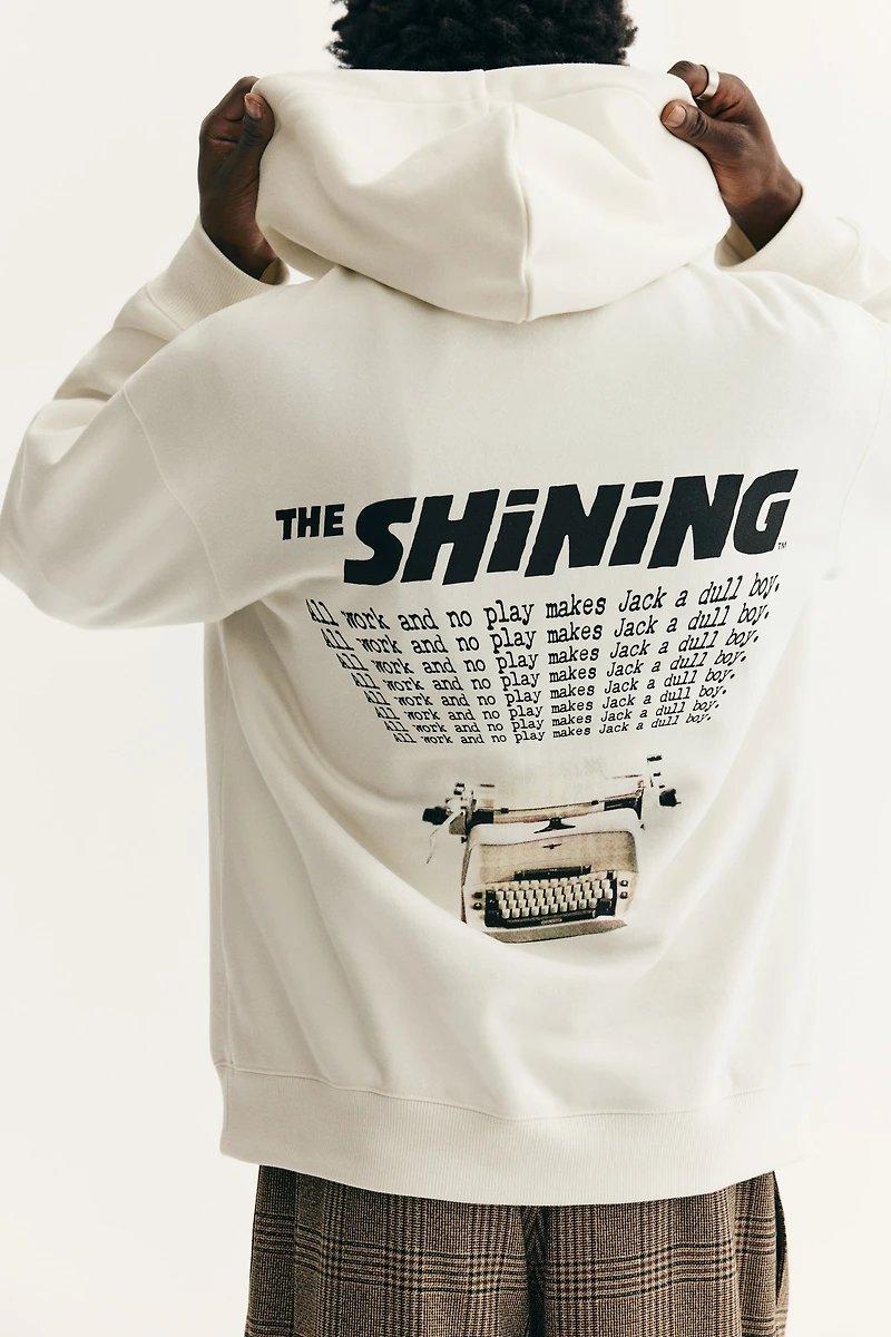 Chandail à capuchon Coupe Flottante