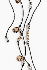 Multi-Strand Cord Necklace