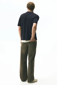 Regular Fit Knitted short-sleeved shirt