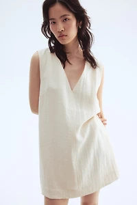 V-Neck Shift Dress