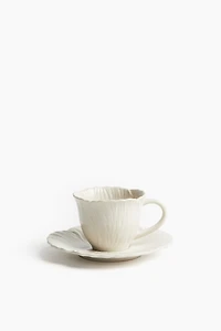 Espresso Cup and Saucer