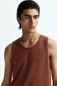 Regular-Fit Knit Tank Top