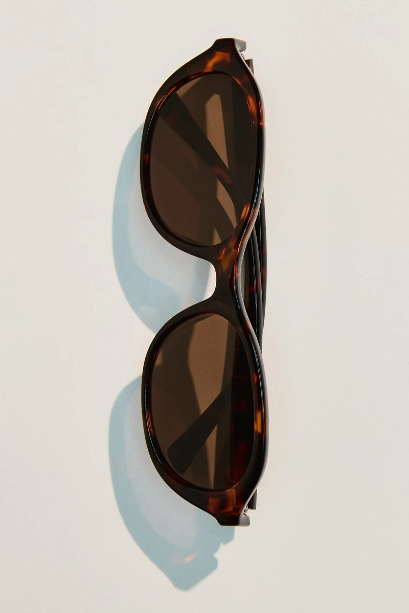 Lunettes de soleil ovales