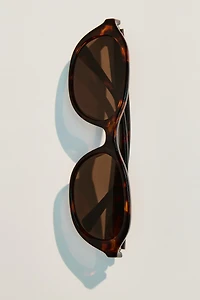 Lunettes de soleil ovales