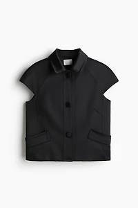 Cap-Sleeved Jacket