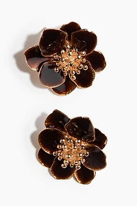 Boucles d'oreilles fleurs