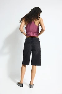 Bermuda Regular Denim Shorts