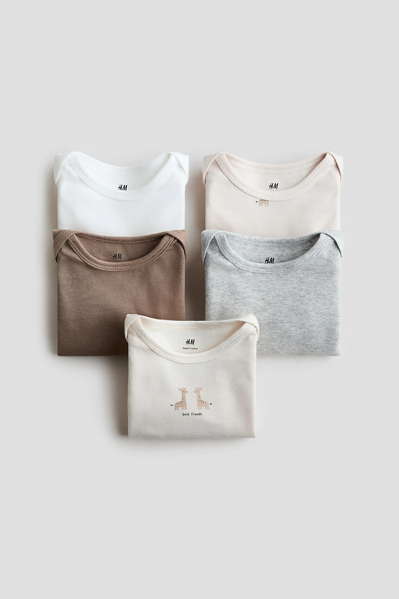 Lot de 5 maillots à manches longues