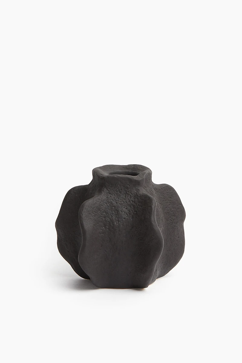 Small Stoneware Candlestick