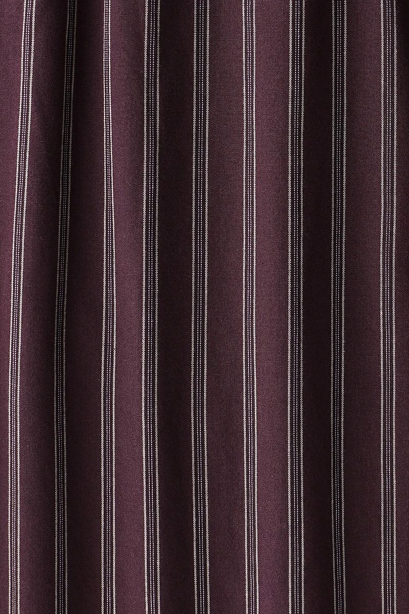 Pantalon décontracté en popeline