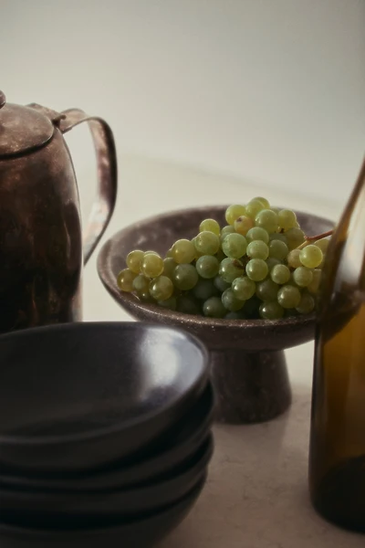 Bol sur pied en marbre