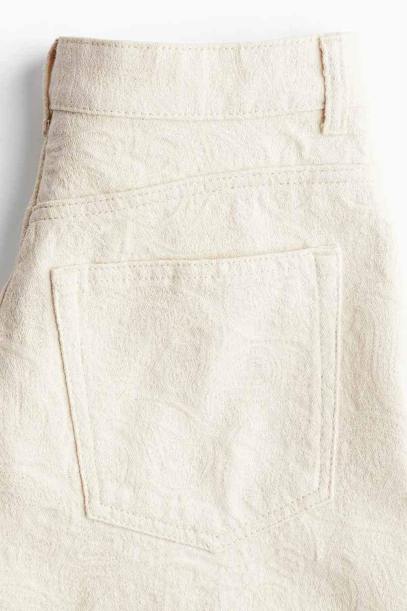 Wide High Jeans