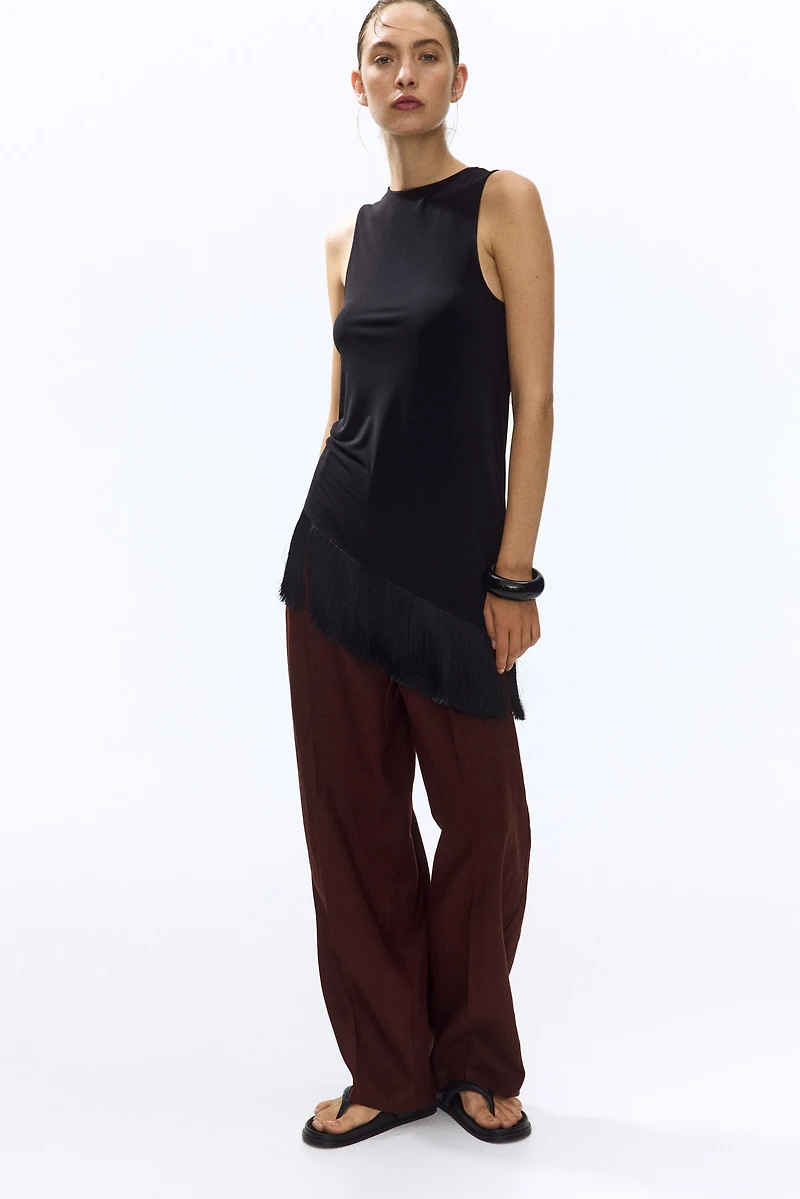 Pantalon sur mesure en lin