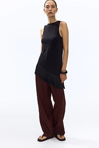 Pantalon sur mesure en lin