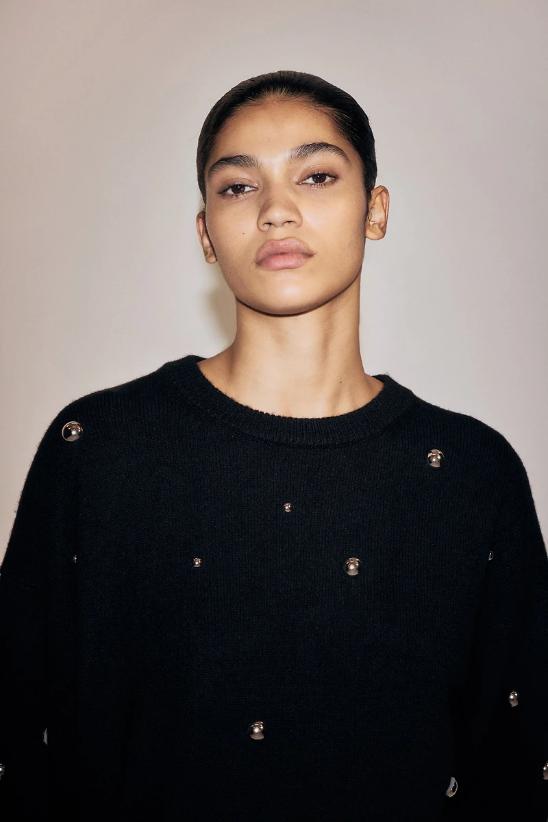 Studded Sweater
