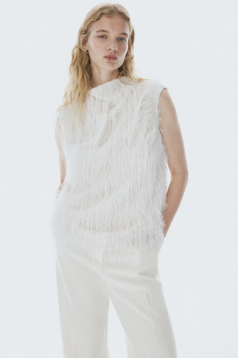 Pantalon sur mesure taille haute