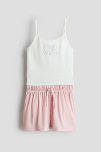 2-Piece Top and Shorts Set