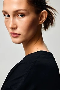 Long-Sleeved Cotton Top