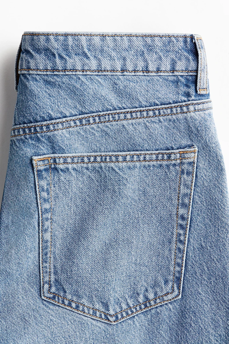 Wide-Leg Ultra High Jeans