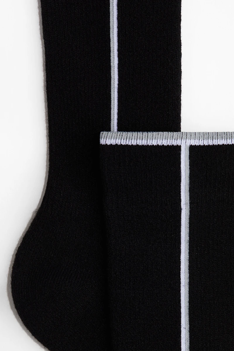 Wool-Blend Ski Socks
