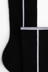 Wool-Blend Ski Socks