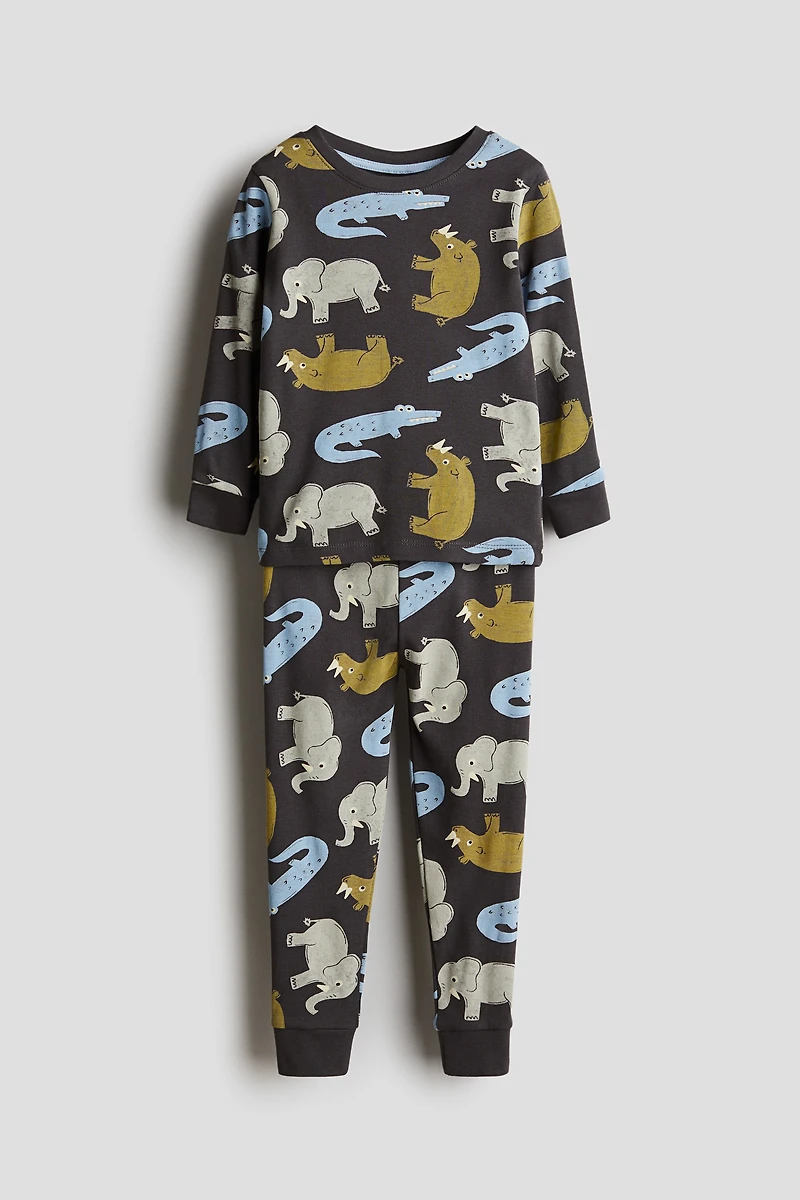 Snug Fit Cotton Jersey Pajamas