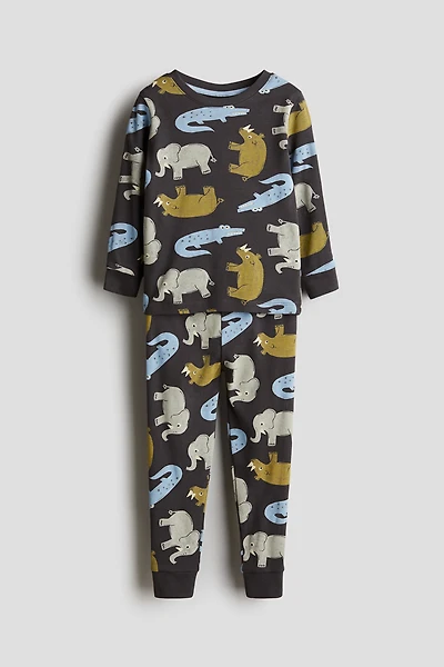 Snug Fit Cotton Jersey Pajamas