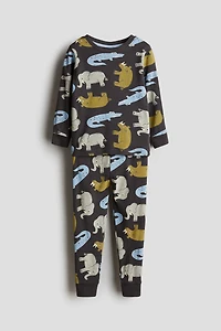 Snug Fit Cotton Jersey Pajamas