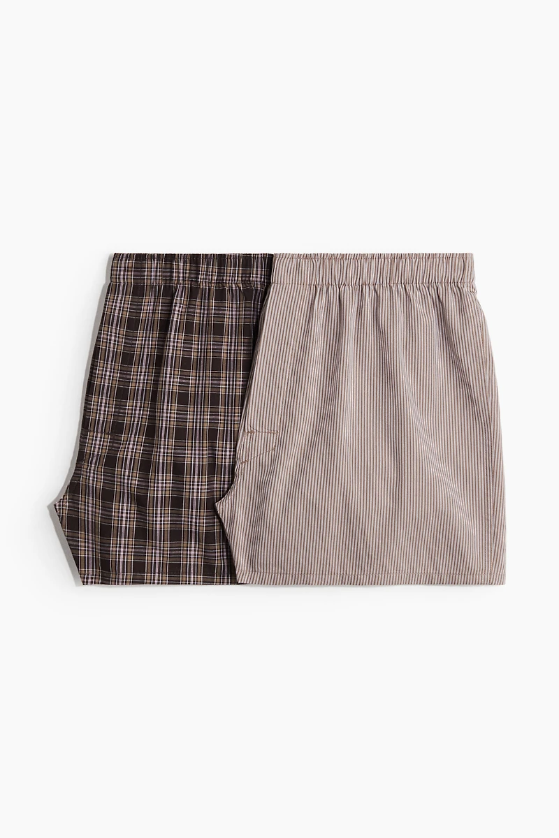 2-Pack Woven Boxer Shorts