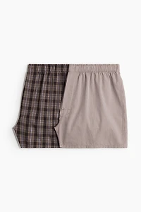 2-Pack Woven Boxer Shorts