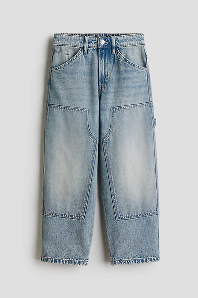 Jean de menuisier coupe ample