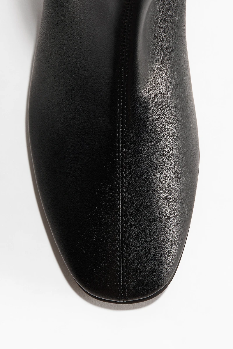 Heeled Sock Boots