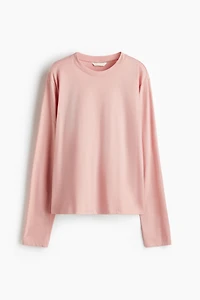 Haut à manches longues en coton