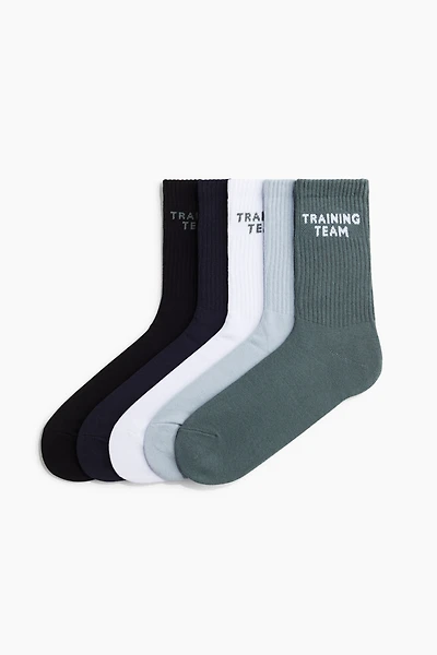 5-Pack Sports Socks with DryMove™