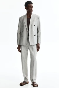 Regular-Fit Double-Breasted Jacket