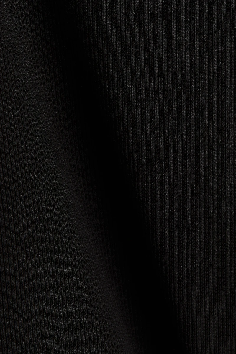 Ribbed Cotton Top