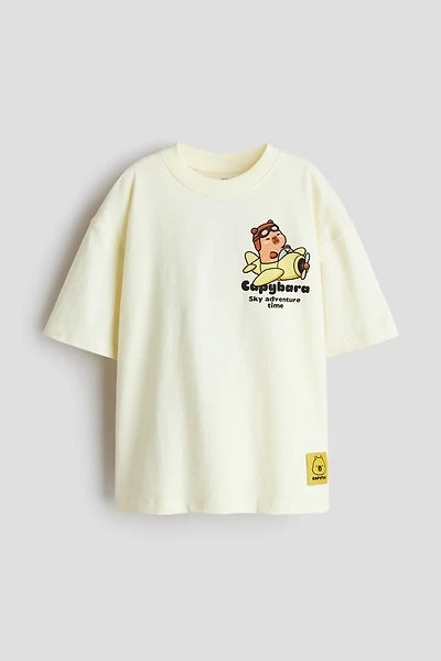 Loose-Fit Printed T-Shirt