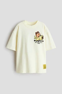 Loose-Fit Printed T-Shirt