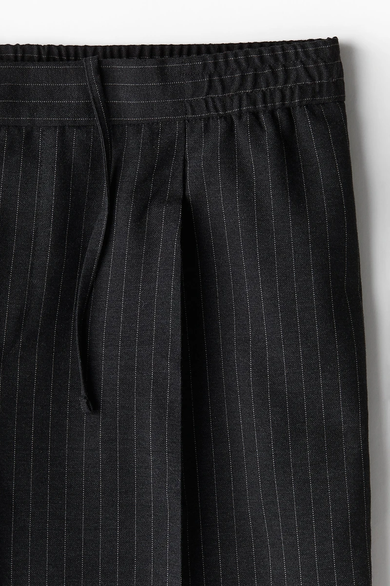 Regular Fit Creased Pants